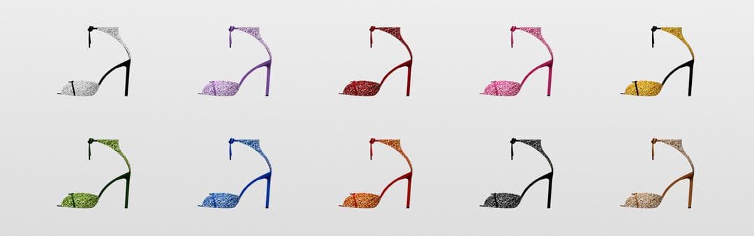 Галерея мода Туфли Embellished Leather Sandals #1